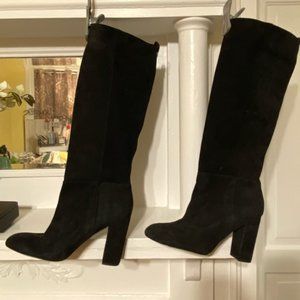 Sam Edelman Pull On Caprice Knee High Heeled Boots